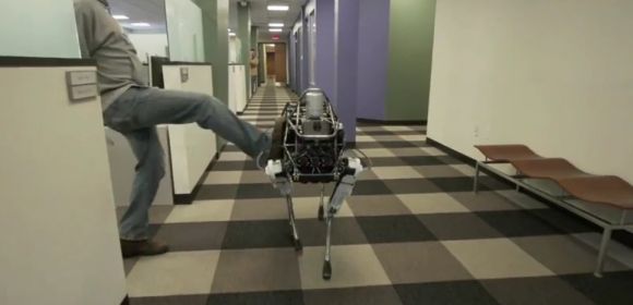 Spot, the Quadruped Robot That Can Take a Kick