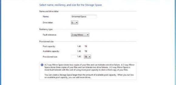 Storage Spaces in Windows 8 Should Fail-Proof Hard Drives