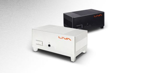 Superbly Small White Palm-Sized PC ECS LIVA Mini PC Coming This Month