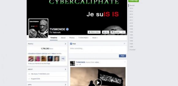 TV5Monde Loses Broadcast Control to Islamic State Supporters
