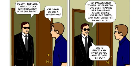 The Real Danger of PRISM – Comic