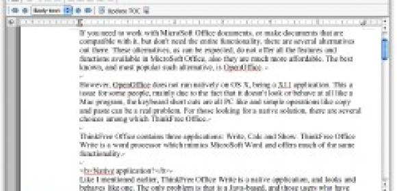 ThinkFree Office Write: Alternative to MS Word?