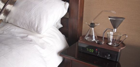 This Alarm Clock Will Serve a Cup of Coffee When It Wakes You Up – Gallery