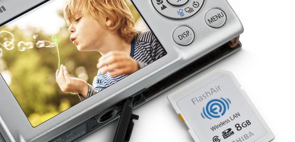 Toshiba Reveals a Wi-Fi Embedded SD Card