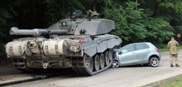 Toyota Goes Head to Head with a Tank, Obviously Loses