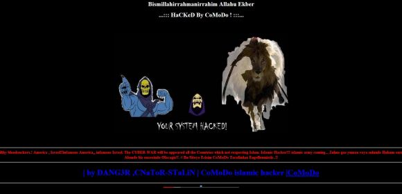 US Plextor Website Hacked by CoMoDo Islamic Hackers