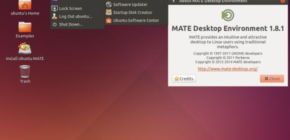 Ubuntu MATE 14.10 Alpha 2 Officially Released, Gets EFI Support and Ubuntu-Style Menus