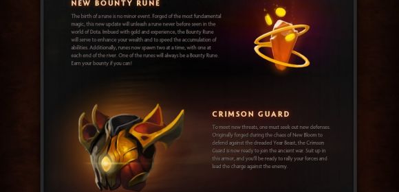 Update 6.82 for Dota 2 Brings New Bounty Rune, Crimson Guard Item