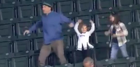 Video of Dad Dancing with Daughters at Stadium Goes Viral