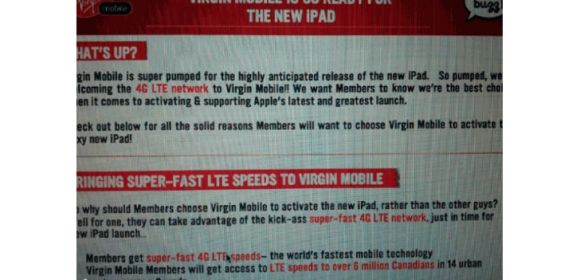 Virgin Mobile Launching LTE Network in Time for the New iPad