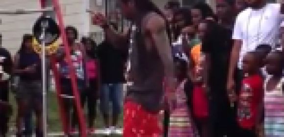 Watch: Lil Wayne Tramples the American Flag While Shooting New Music Video