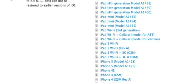 What’s New in iOS 6.1.1, What’s on the Table for Beta 2 and Beyond
