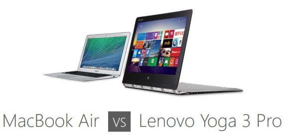 Why the Lenovo Yoga 3 Pro Is So Much Cooler than the MacBook Air – Video