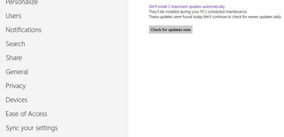 Windows 8 Update Fails on KB2770917