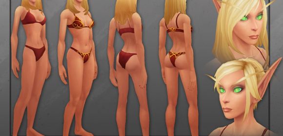 World of Warcraft Blood Elf Model Update Gets Details, Screenshots, Out Soon