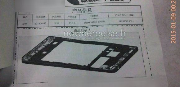 Xiaomi Mi5 Leaks Out with Amazingly Thin 5.1mm Body