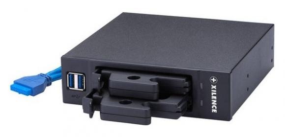 Xilence Dual-Drive Dock Holds HDDs and SSDs in ODD Bay