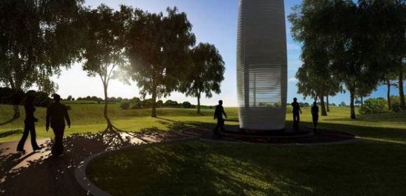 Air Purifier the Size of a Tower Would Help Fight Pollution