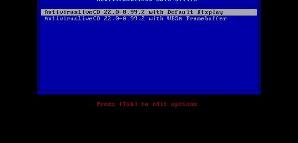 Antivirus Live CD 22.0-0.99.2 Launches Based on 4MLinux 22.0 and ClamAV 0.99.2