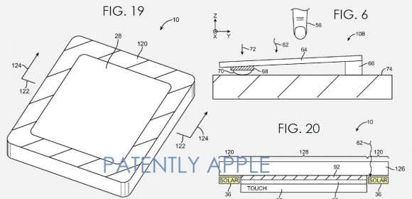 Apple Files Patent for Solar Cells Embedded in Touchpads