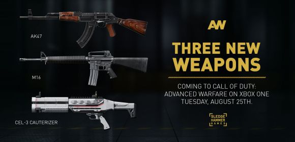 Call of Duty: Advanced Warfare Adds AK47, M16, CEL-3, and More