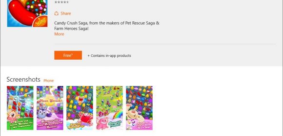 Candy Crush Saga for Windows 10 Now Available for Download