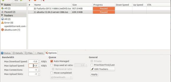 Deluge 1.3.12 Open-Source BitTorrent Client Released for Linux, Mac OS X, and Windows