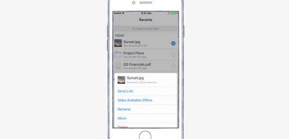 Dropbox for iOS Picks Up a Major Update, Brings Support for 3D Touch