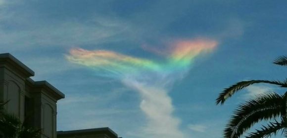 Elusive “Fire Rainbow” Appears Over South Carolina