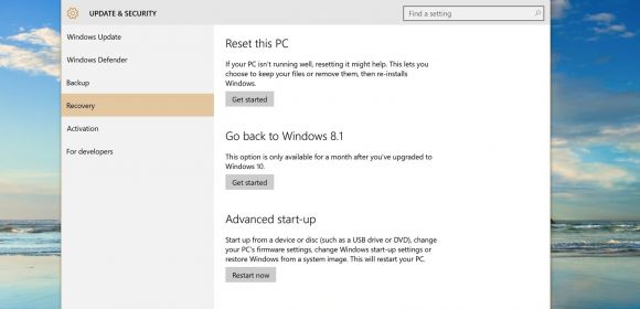 First Windows 10 Adopters No Longer Allowed to Downgrade to Windows 7/8.1