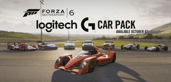 Forza Motorsport 6's First DLC Is the Logitech G Car Pack - Video, Screenshots