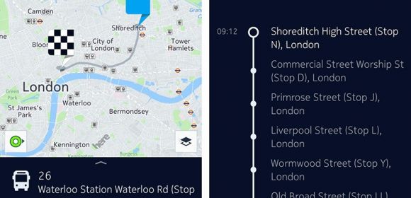 HERE Maps for Android Updated with Context Sensitive Menu, More