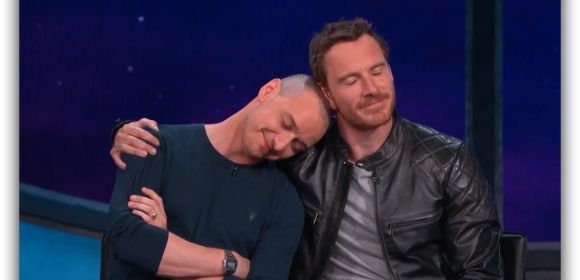 James McAvoy and Michael Fassbender on Their Epic Love Story in “X-Men” - Video