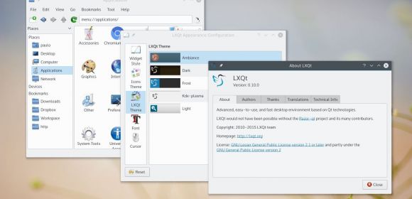 LXQt 0.11.0 Desktop Environment Arrives After Almost One Year of Development