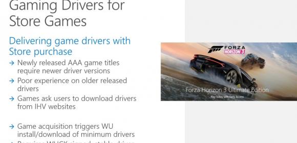 Microsoft Will Offer Drivers for Game Downloads on Windows 10