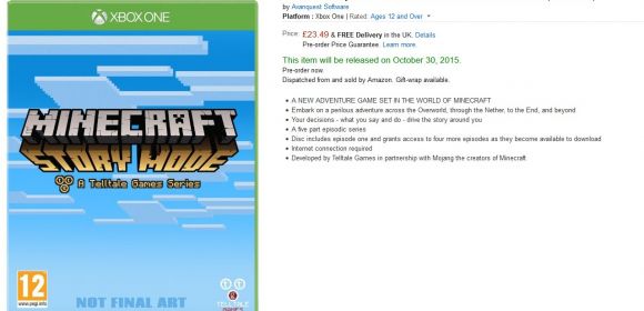 Minecraft: Story Mode Launches in Late October, Amazon Leaks
