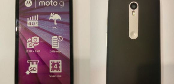 Motorola Moto G (3rd Gen) New Pictures Confirm IPX7 Certification