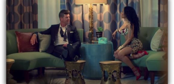 Nicki Minaj Rejects Robin Thicke in “Back Together” Official Music Video