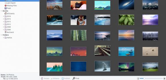 Shotwell 0.24.1 Linux Image Viewer and Organizer Improves the Piwigo Uploader