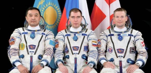 Soyuz Rocket All Set to Lift Astronauts into Space