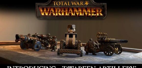 Total War: Warhammer Shows Off Grudgethrower Catapult, Organ Gun and Flame Cannon