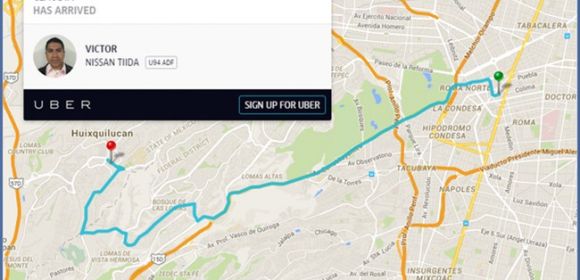 Uber Trip Information Exposed via Google Searches