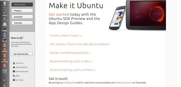 Ubuntu SDK 4.1.0 IDE Is Powered by Qt Creator 4.1, Adds LXD-Based Backend