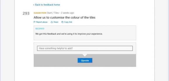 Wanted: Windows 10 Start Menu Color Customization Options