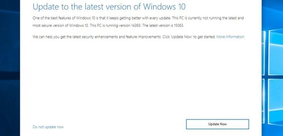 Windows 10 Creators Update (Redstone 2) Upgrade Tool Leaked