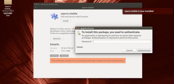 You Can Now Install Third-Party Debs via GNOME Software in Ubuntu 16.04 LTS