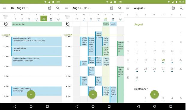 BlackBerry Calendar for Android