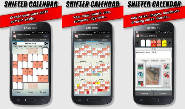 Work Shift Calendar for Android
