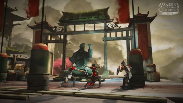 Battle guards Assassin's Creed Chronicles: China