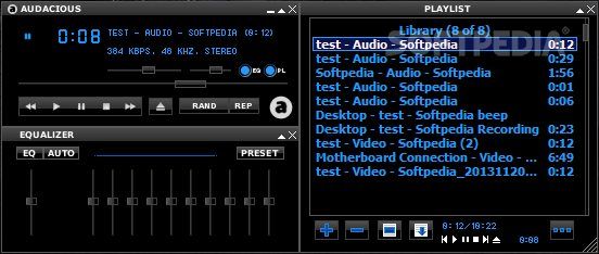 This is what the tool looks like with the Winamp theme